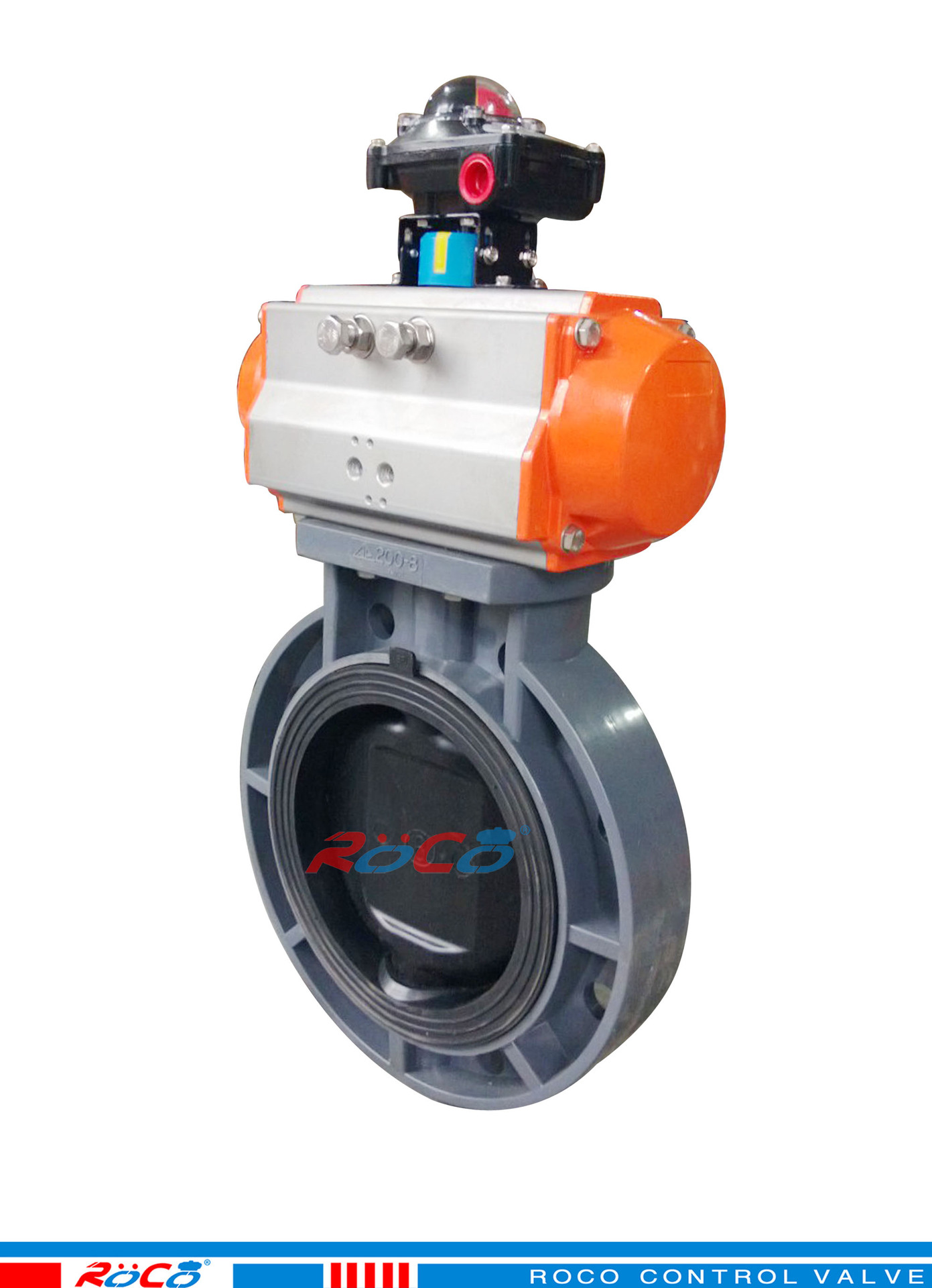 气动upvc蝶阀气动塑料蝶阀气动pp蝶阀气动ppr蝶阀