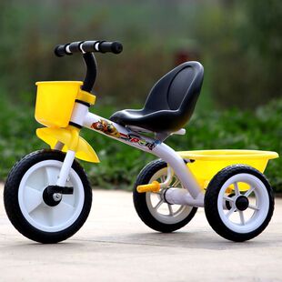 厂家直销一件代发批发可坐新款儿童三轮车三轮脚蹬车童车