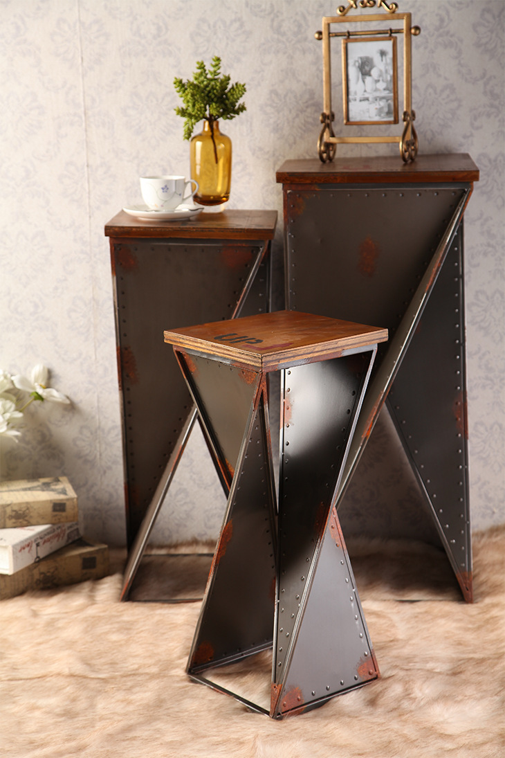 批发 欧式铁艺小桌子 家居庭院摆件 实用精致美观休闲铁桌