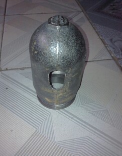 批发球磨铸钢全封闭氧气瓶安全帽,气瓶帽子