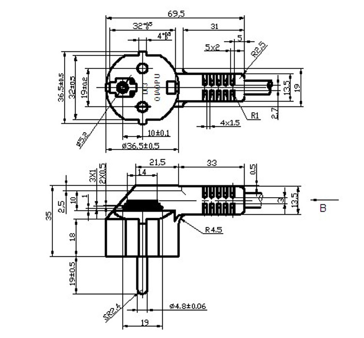 【企业集采】欧洲插头电源线 欧式电源线插头 欧规电源线ac电源线