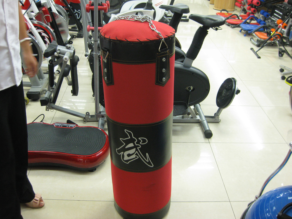 实心沙袋 加厚牛津布沙包 标准吊式散打拳击沙袋 实用耐打