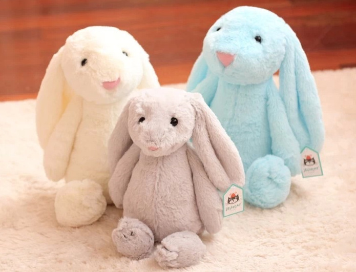 苏瑞佩慈范范黑人同款英国bunny邦尼兔经典款兔子毛绒公仔批发