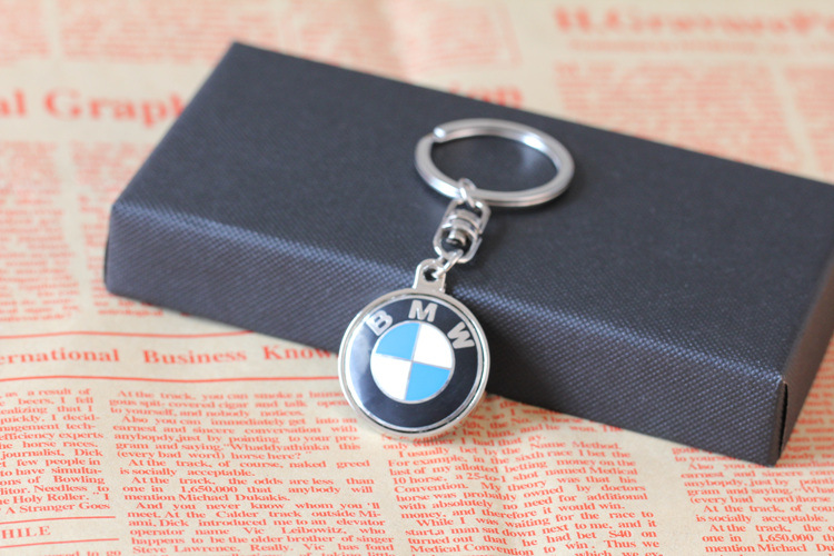 小宝马钥匙扣 bmw车标钥匙圈 汽车厂家4s店礼品赠品 现货宝马礼品