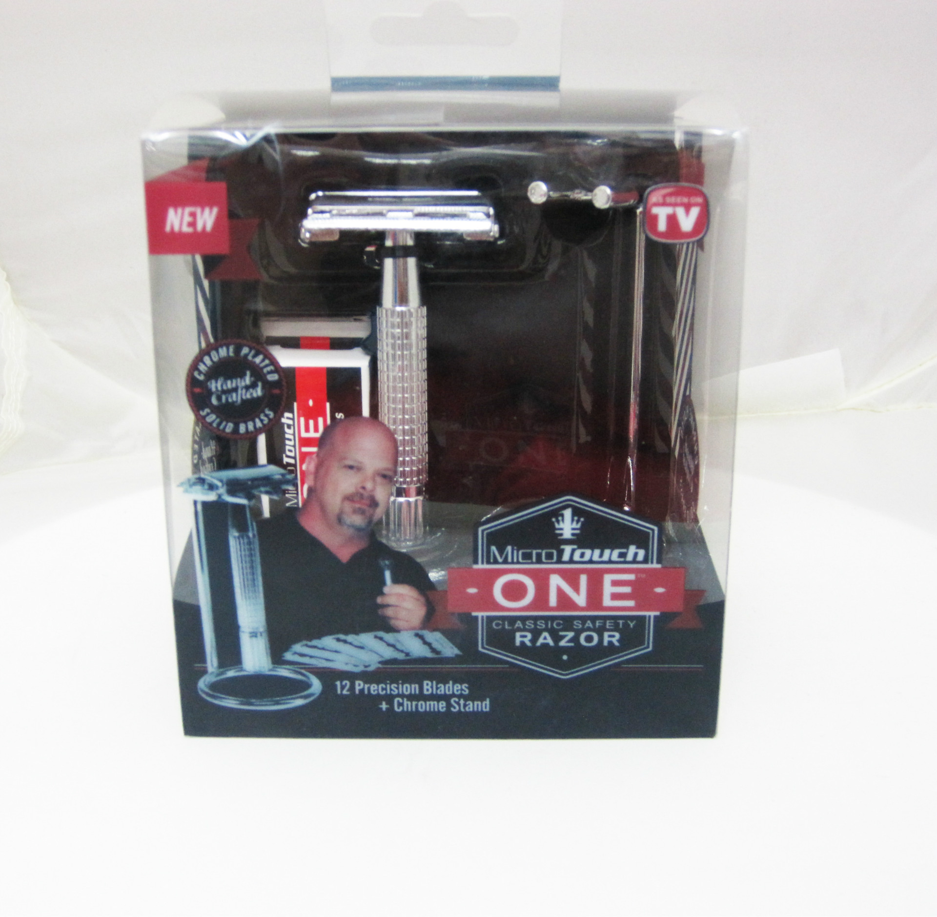 Microtouch One Razor Classic Safety Razor As Seen-on TV Micro Touch ...