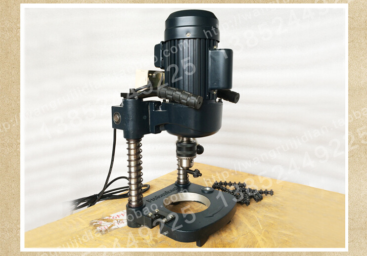 链条式金属开孔机 水钻打孔机 锯孔机 消防管专用钢管铁管开孔机