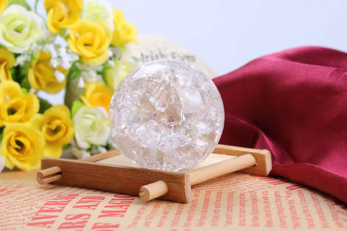 50#水晶玻璃碎球装饰用品厂家直销diy手工制作必备各种饰品批发