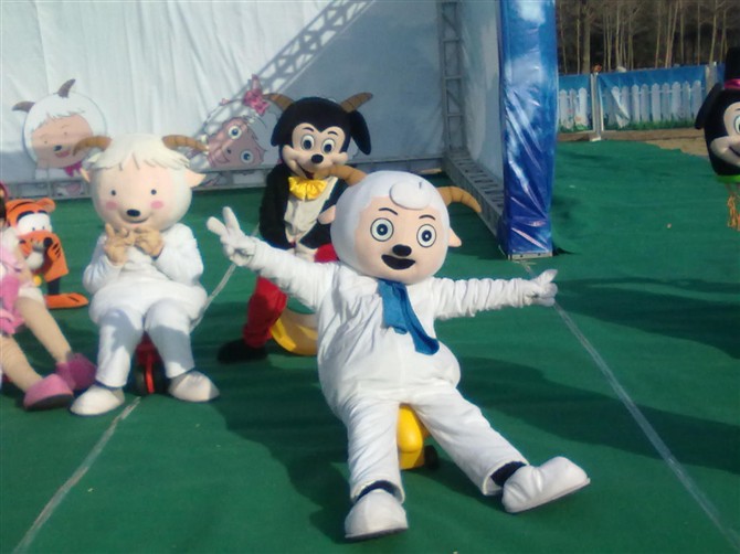 庙会活动之-喜羊羊