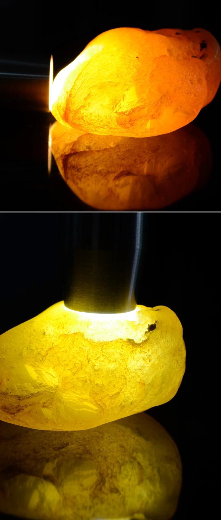 正品 不锈钢照玉石 强光手电筒 鉴定珠宝翡翠灯 白黄 紫光手电筒