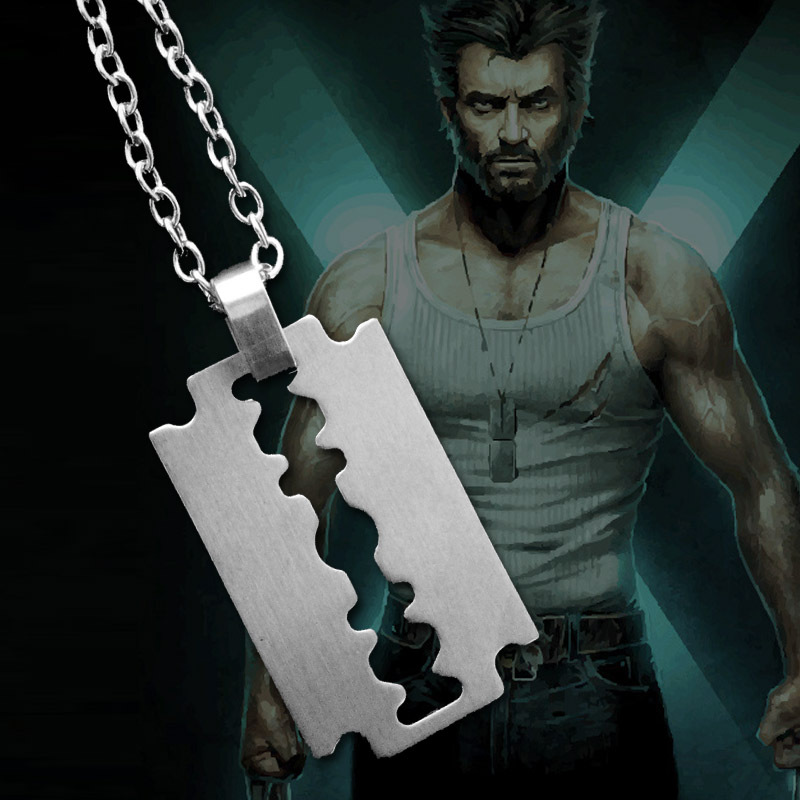 欧美周边电影金刚狼不锈钢项链 淘宝热卖款饰品 项饰义乌批发