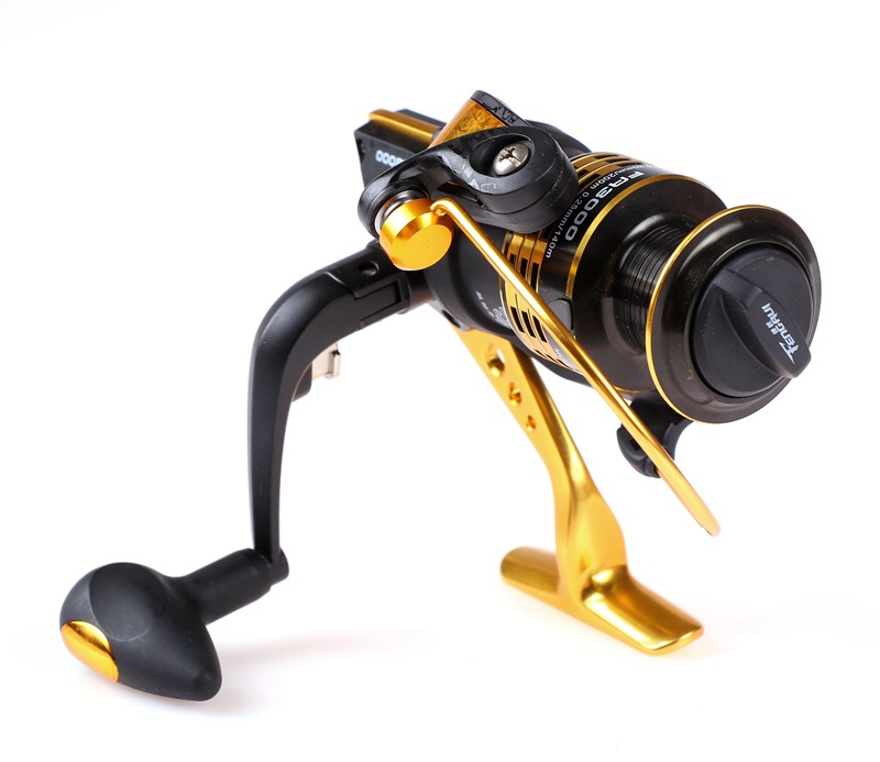 精品高档金属头渔线轮 钓鱼套装鱼轮绕线器 渔具批发 厂家直销