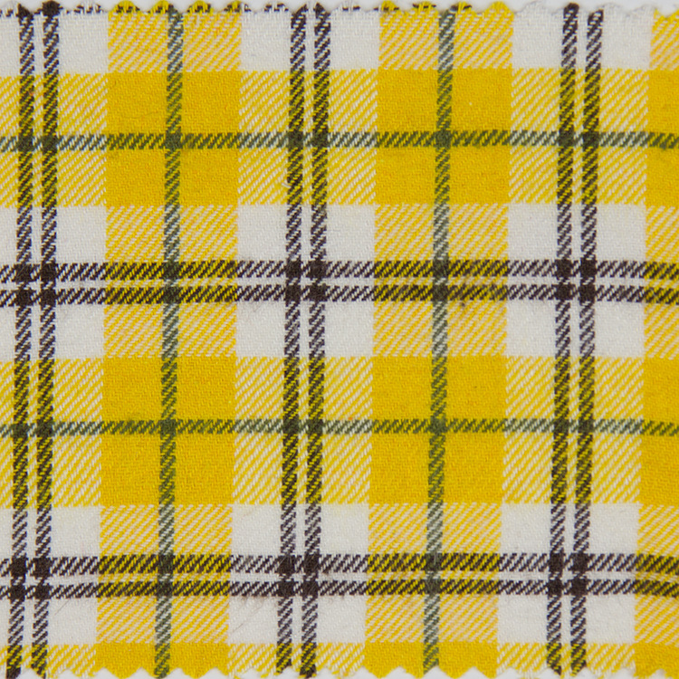 现货供应 2014秋冬新款 100%c 全棉色织磨毛小格子 衬衫裙装面料