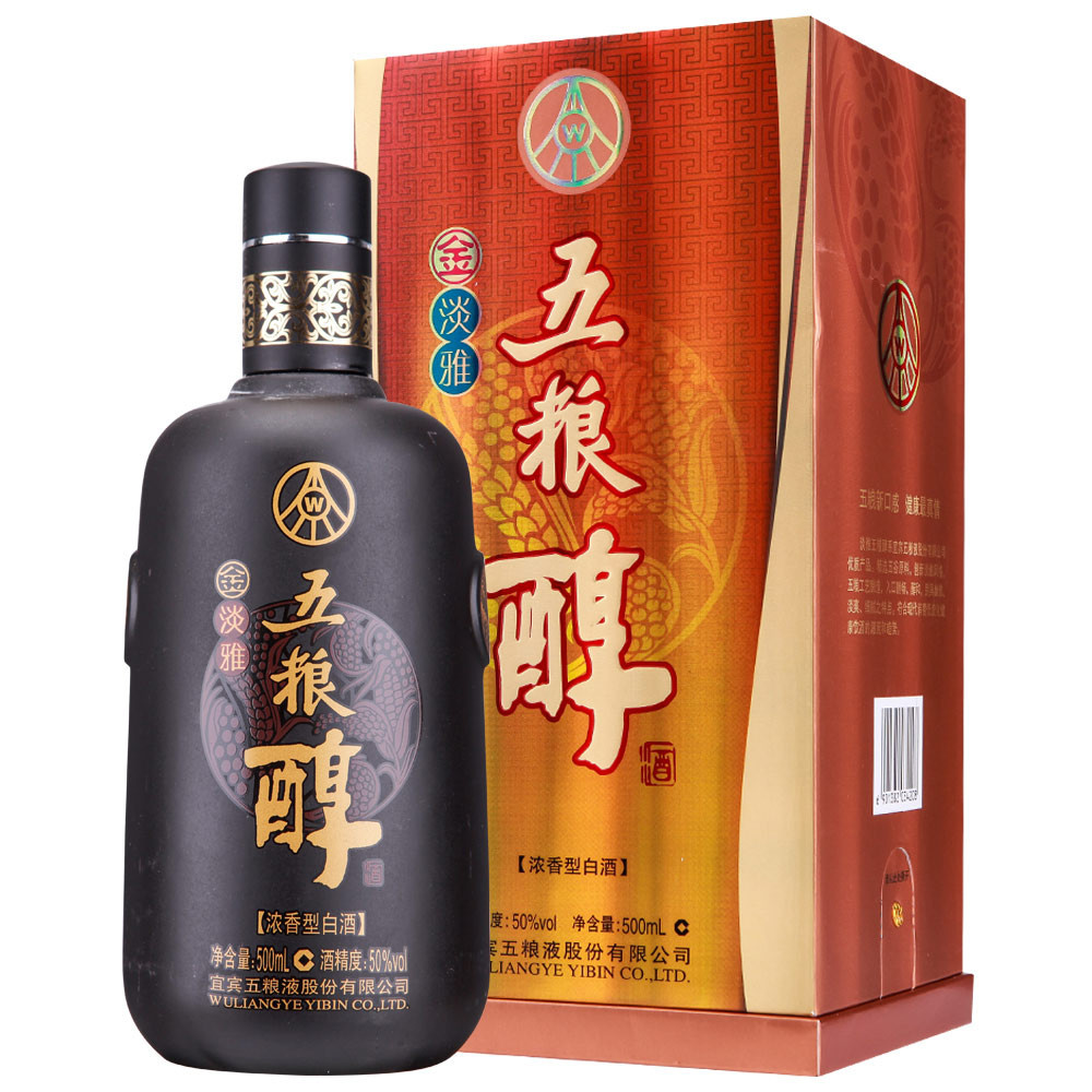大量供应 五粮醇【金淡雅】50度浓香型白酒