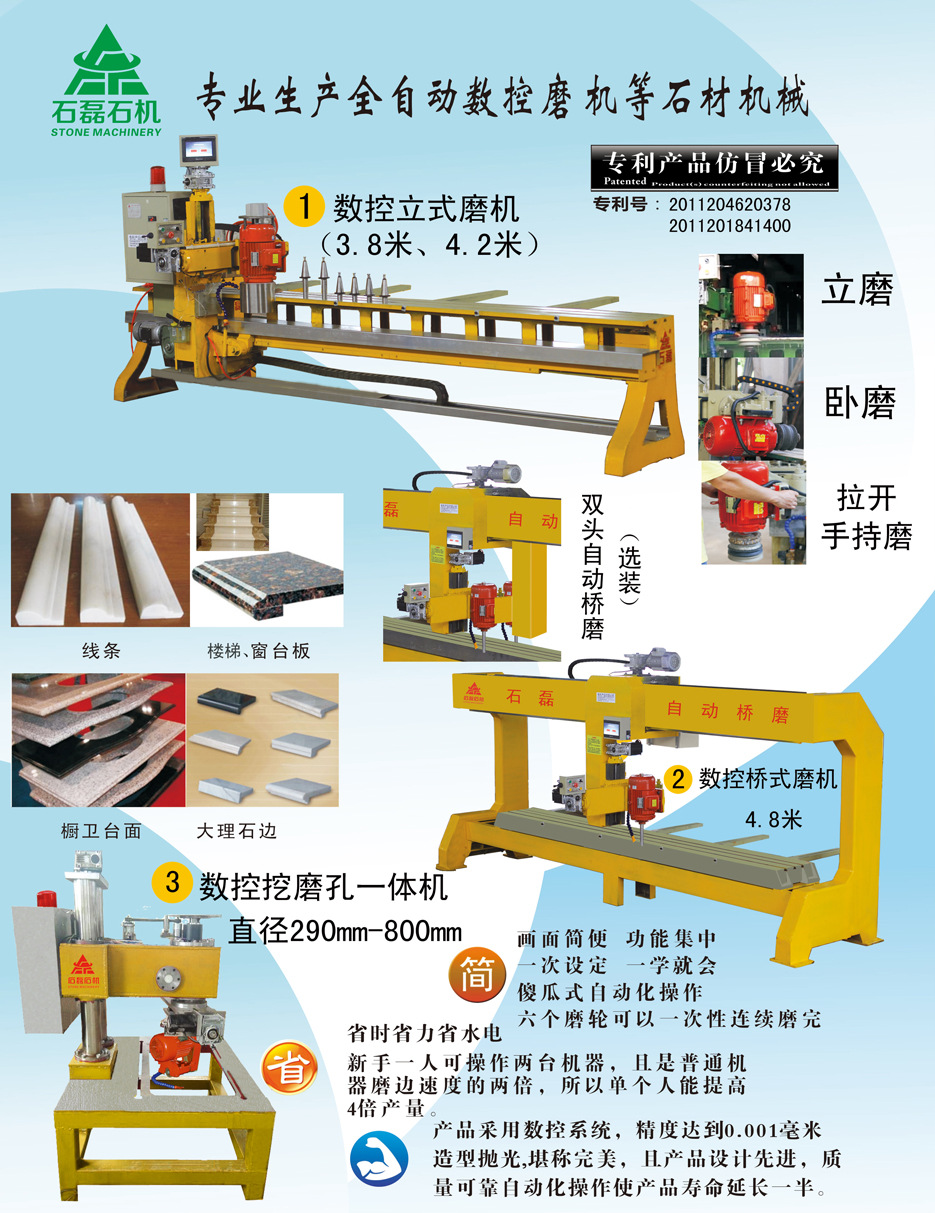 正大石材线条机图片