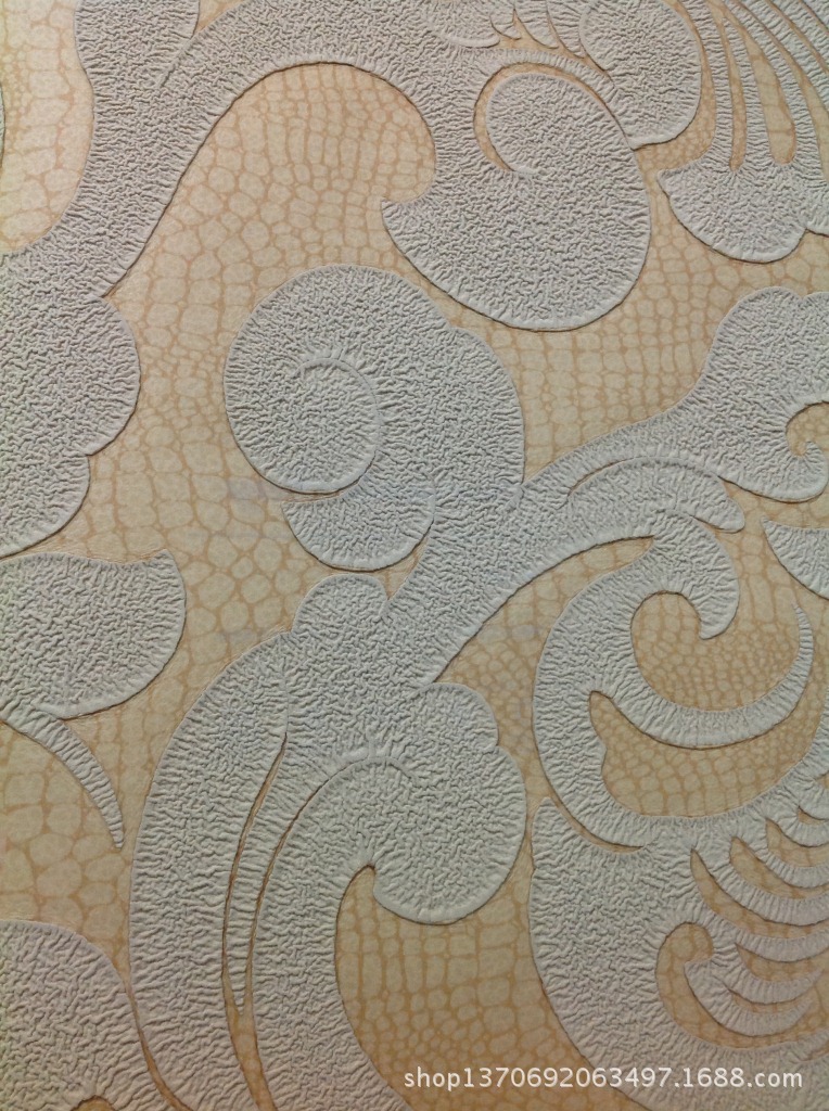 批发无妨圆网高发泡背景墙壁纸超炫立体感墙纸版本选购