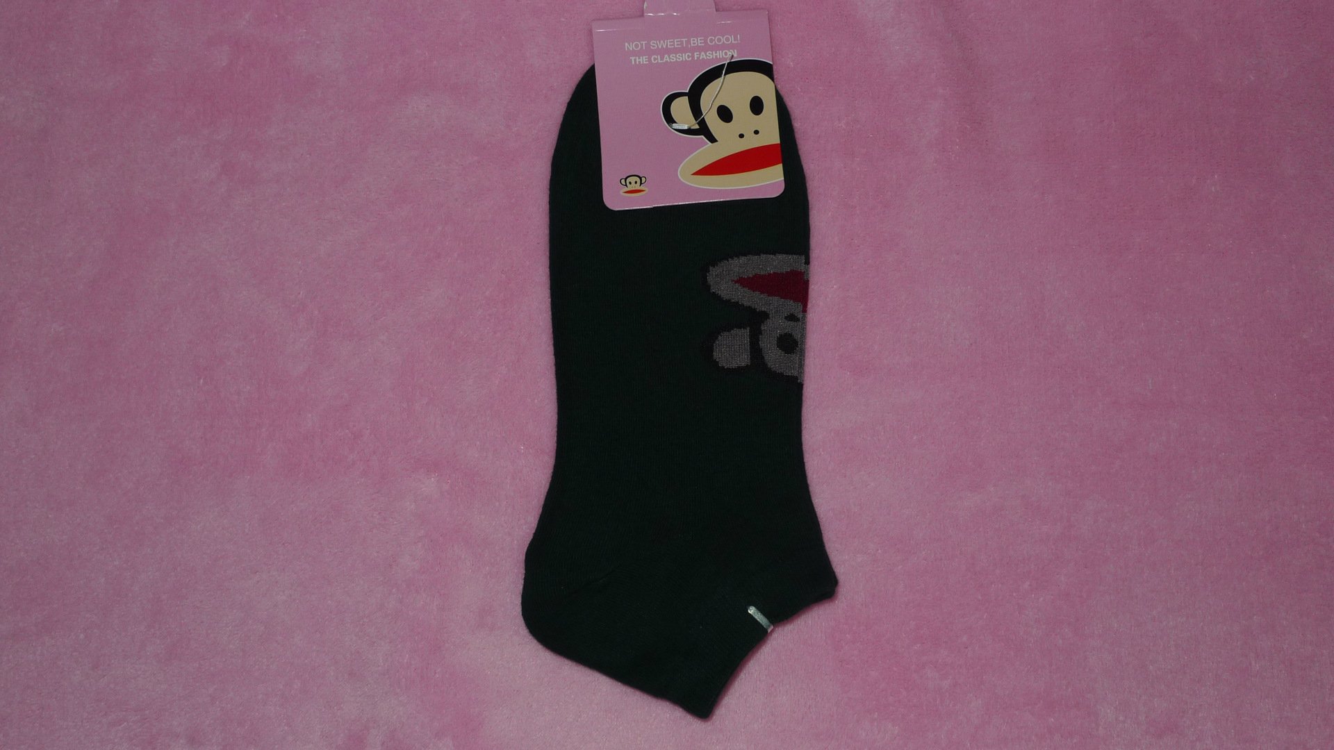 全纯棉大嘴猴女船袜子 厂家批发 春夏薄款 短筒袜 船袜