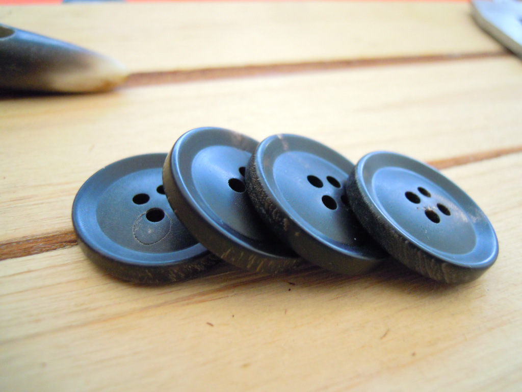 牛角扣**西装扣子bu家大衣纽扣服装辅料