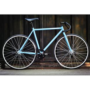 airwalk工厂直销可自由配色组装700c高碳钢有牙es-y款死飞自行车