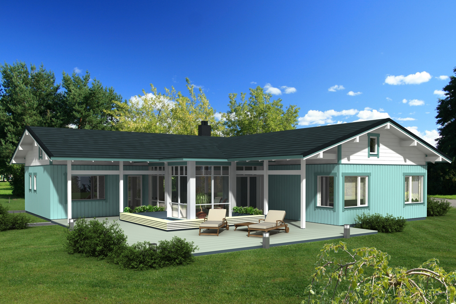 设计定制木屋别墅 户外小木屋 景观木屋 庭院小木屋防腐抗震