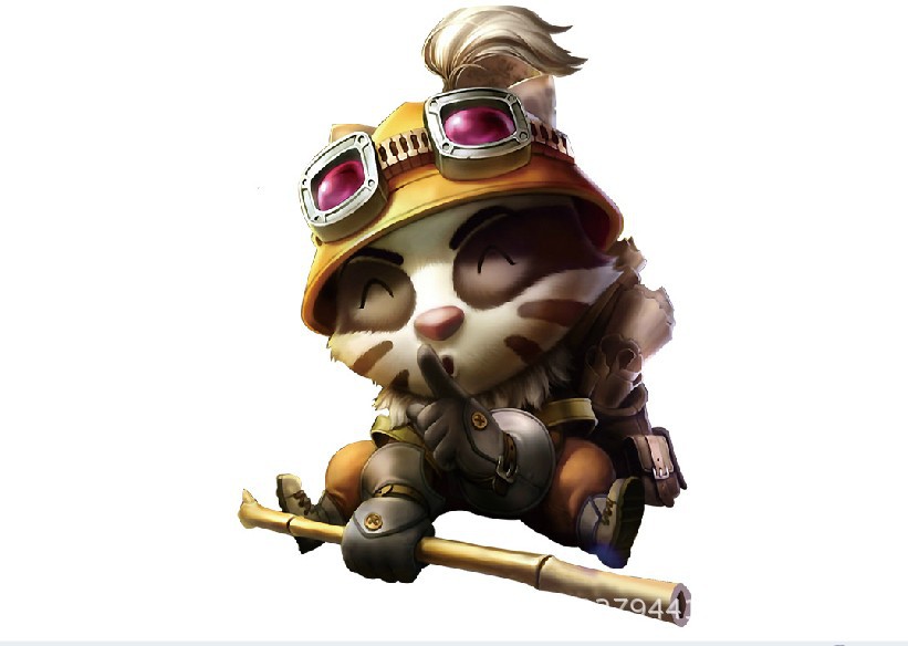 迅捷斥候提摸 服装烫画 lol英雄联盟服装烫画耐水洗a级烫画