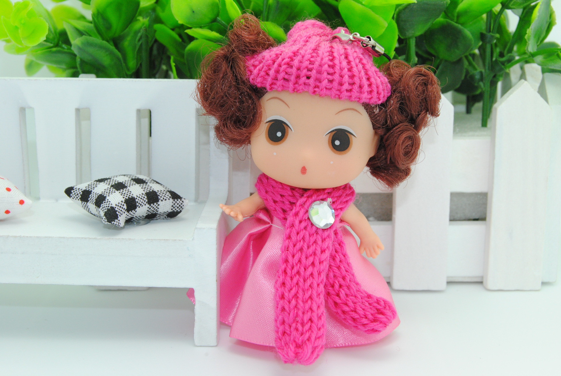 9cm迷糊娃娃 小女孩最爱 速卖通热卖可爱洋娃娃 支持一件代发图片
