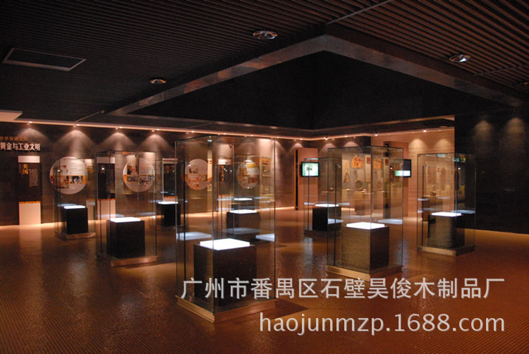 博物館展示櫃 文物展櫃 博物館獨立櫃 專業供應博物館展臺專櫃廠