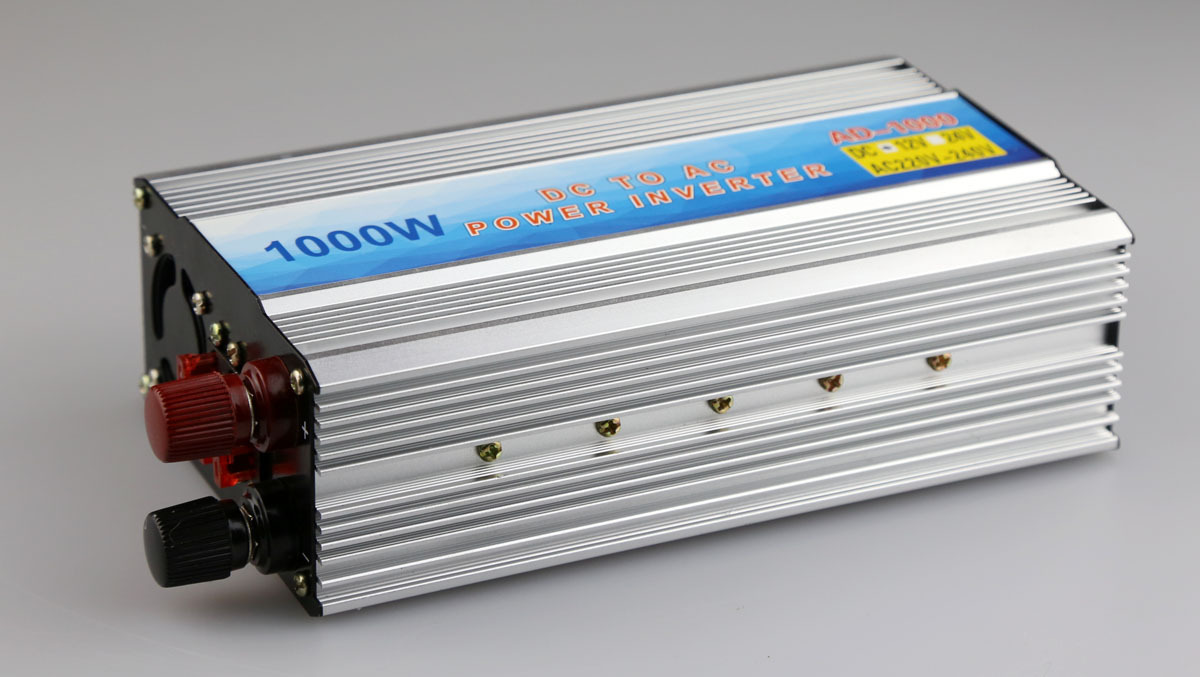 1000w修正正弦波逆變器 車載逆變器 12v/24v轉220v電源轉換器