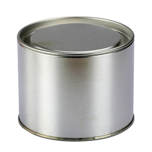 茶叶罐 茶叶包装 马口铁罐 银色 磨砂罐 通用空白铁罐 可加工订制