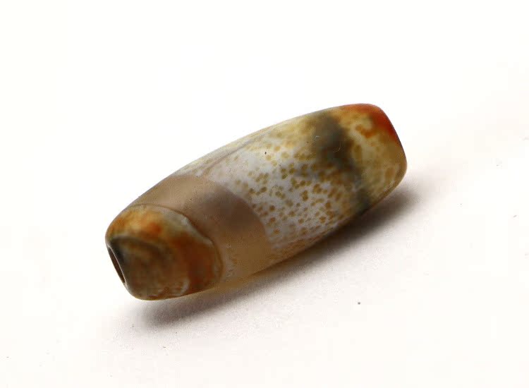 天然玛瑙勒子天珠桶珠 串配件珠散珠 缠丝磨砂特价批发