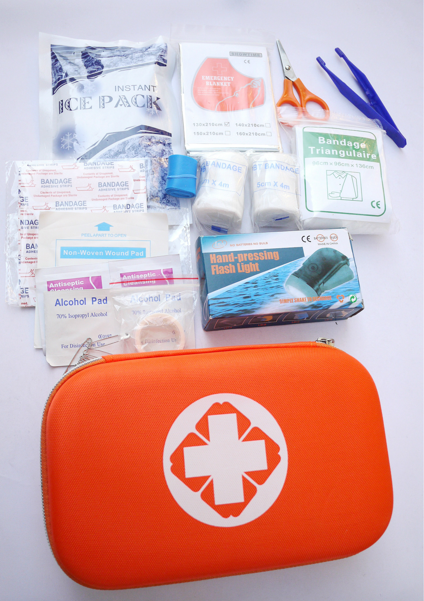 医用急救包的配置是可以根据客户要求来定制的!