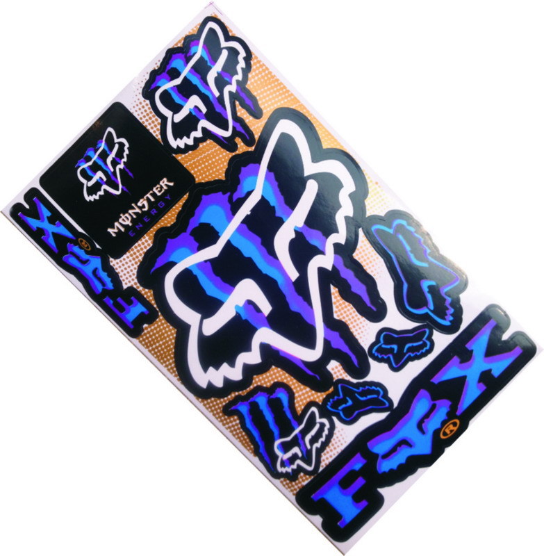 鬼爪套贴 monster鬼爪车贴 电动摩托车随车装饰车贴 改装车贴