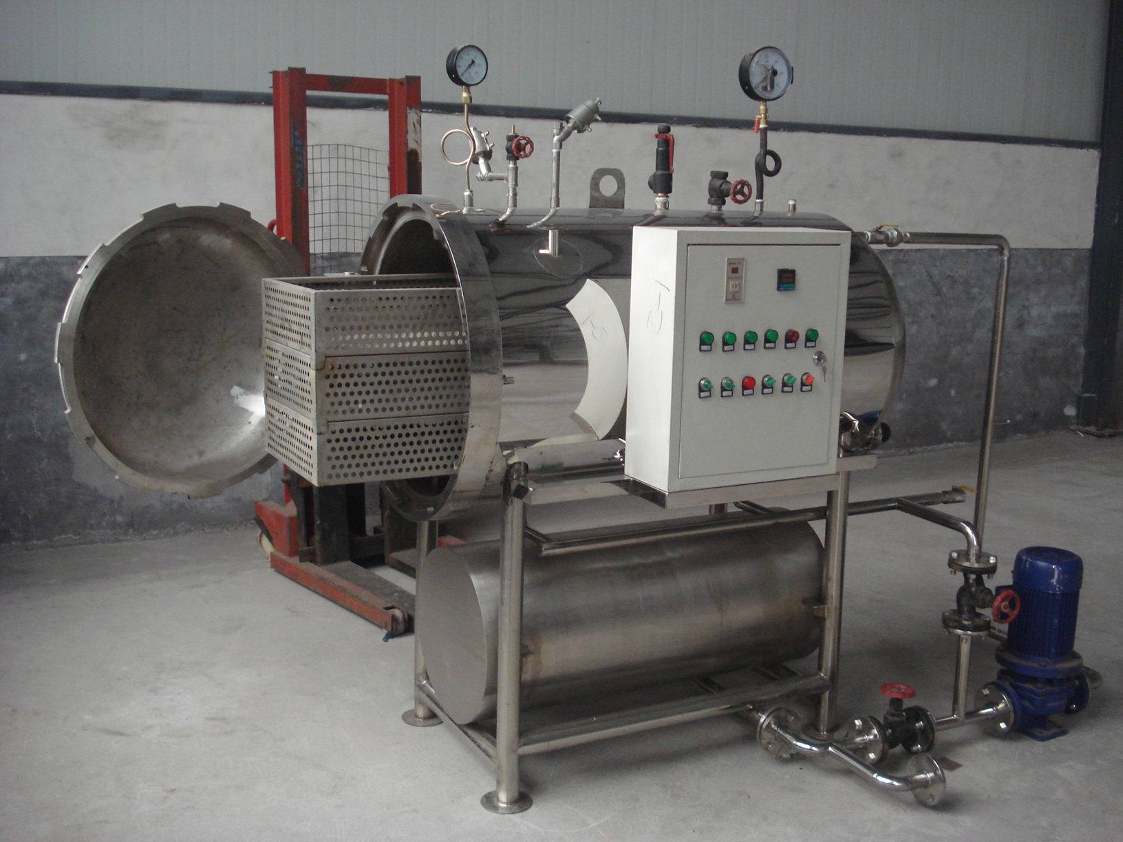 高温杀菌锅厂家承诺,一年内出现质量问题免费换新杀菌锅