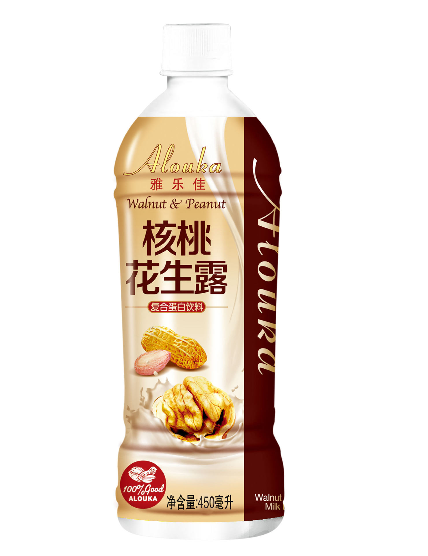 雅乐佳核桃花生露 植物蛋白饮料诚招代理 乳饮料招商