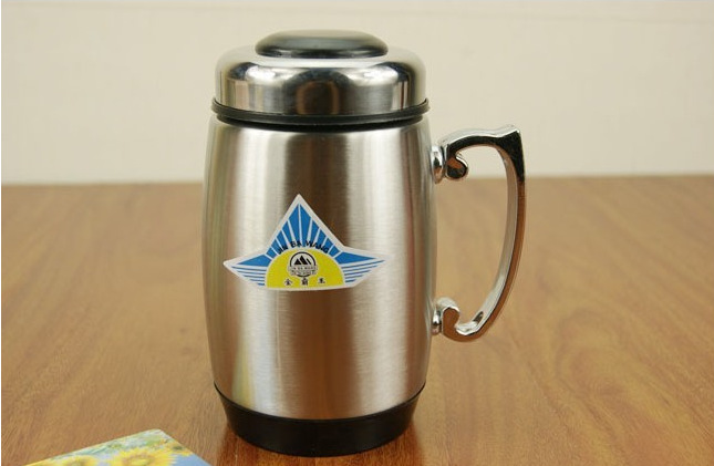 元宝杯不锈钢保温杯办公水杯纪念礼品图片_2