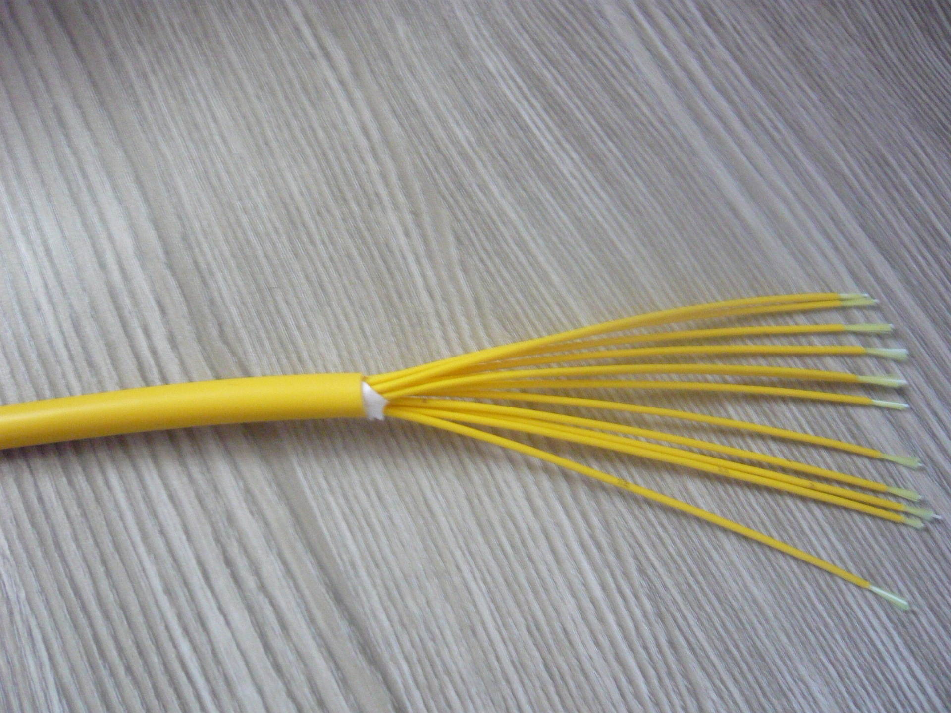 光缆 室内多芯分支光缆gjfjv(y)厂家订做2-24芯 ●采用紧套光纤,易于