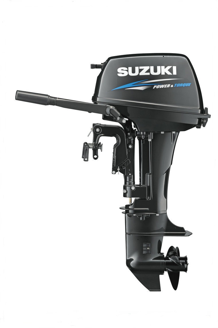 原装进口铃木suzuki橡皮艇马达船外机船用发动舷外机15hp2冲短轴