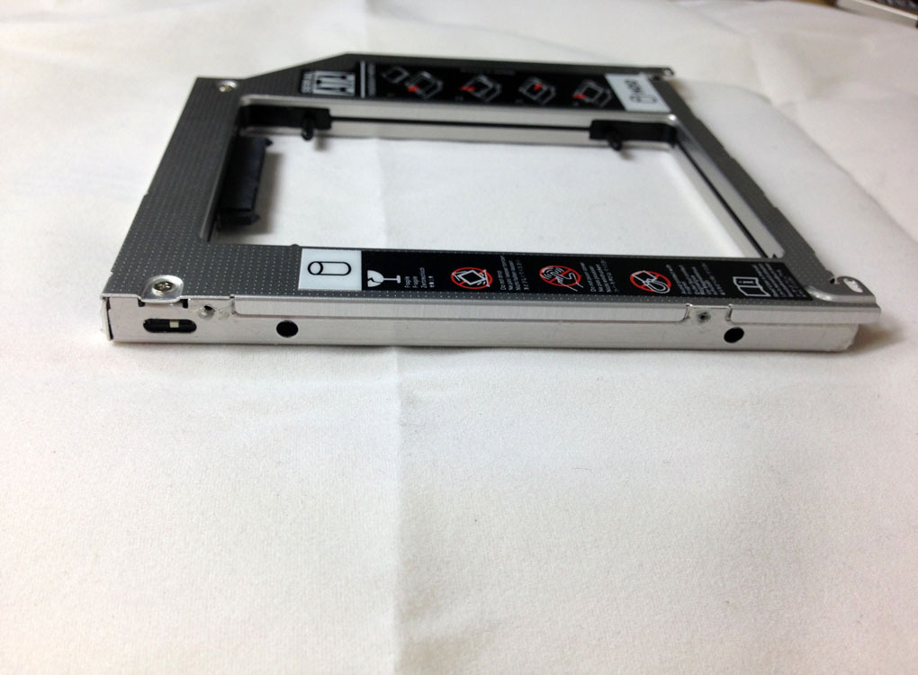 apple macbook苹果笔记本光驱位硬盘托架sata硬盘支架托架硬盘托