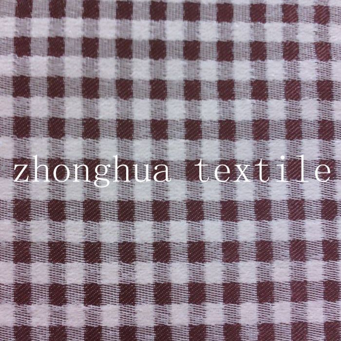 (众华直销)生产 加工 批发 零售 长方形格子 遮光窗帘布