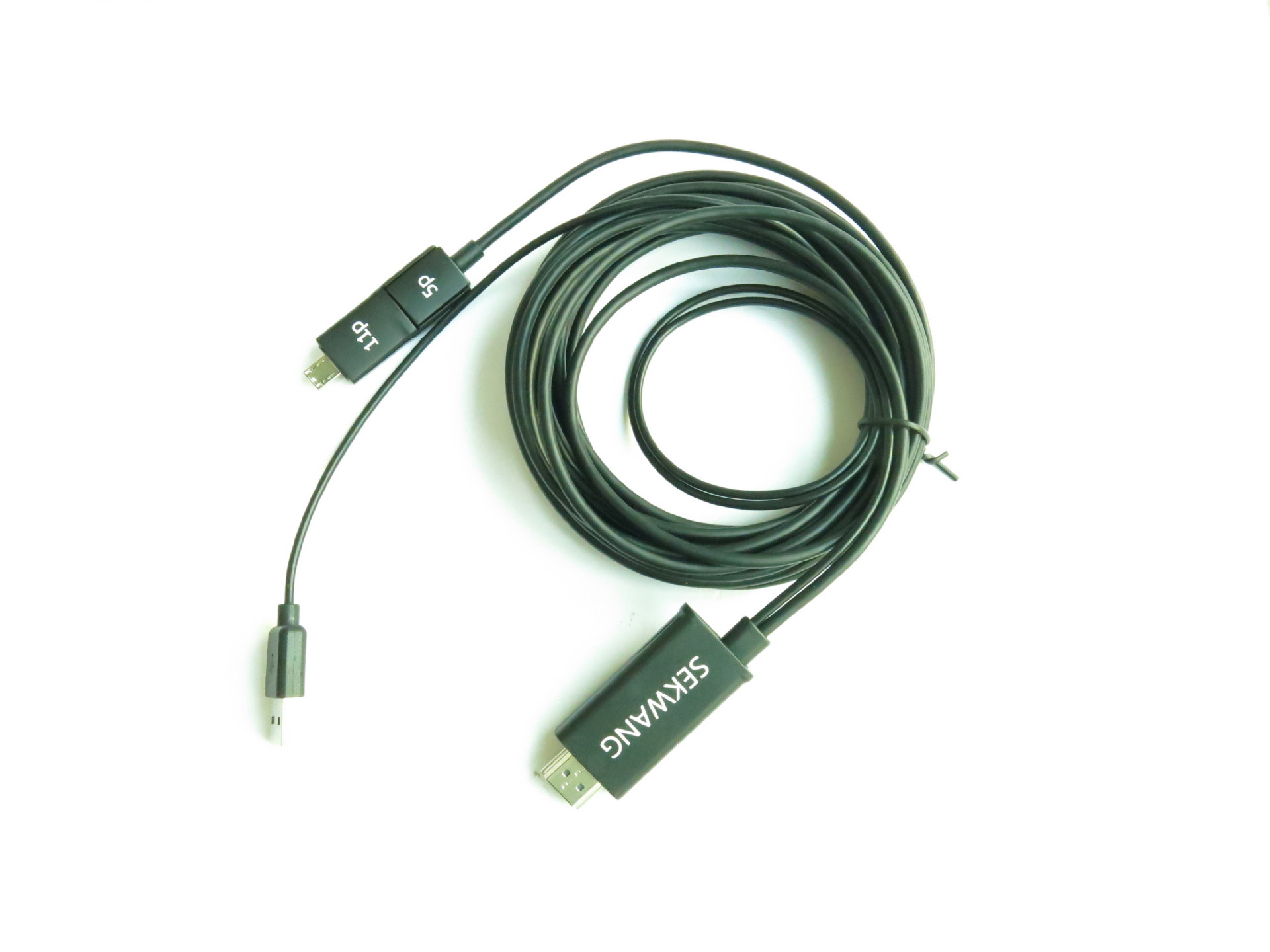 電視輸出線samsung mhl s2s3 cable轉接線,l=5m