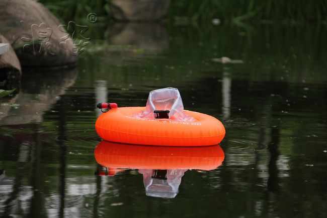 包邮 浪姿f906 双气囊游泳跟屁虫浮漂游泳包可装衣物送防水袋