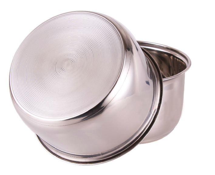 批发半球美的电压力锅不锈钢内胆原装正品三层复底胆4l/5l/6l特价