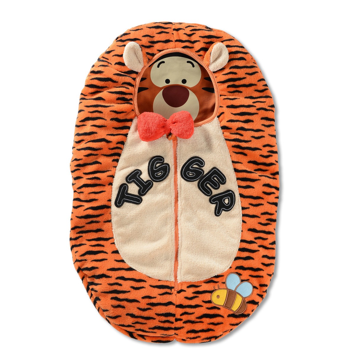 青岛童装 14春款刺绣摇粒绒卡通睡袋 包被 婴童睡袋