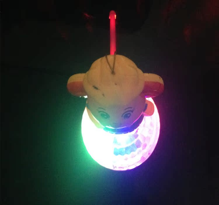 炫酷喜羊羊手提儿童卡通音乐发光灯笼,中秋春节元宵灯笼厂家批发图片