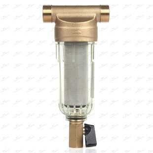 铜制4分6分前置过滤器 太阳能水塔除垢器 家用自来水净水机4分6分