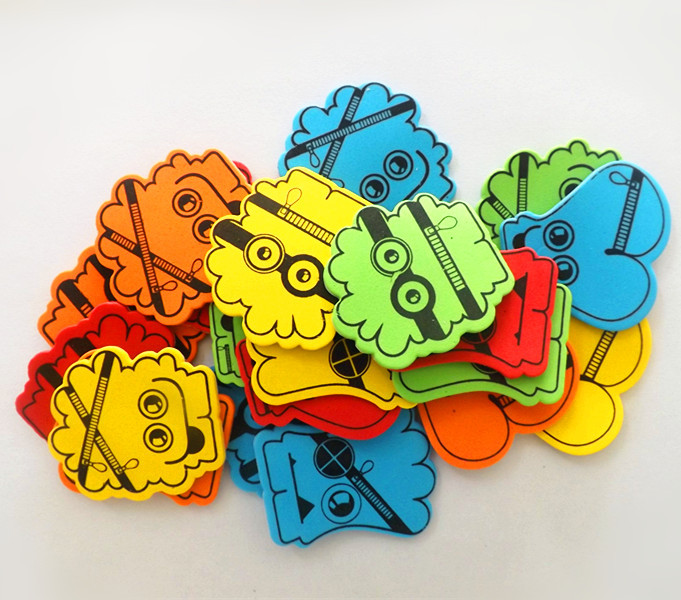 厂家直销 批发供应幼儿diy手工制作材料eva卡通贴纸 卡通人物