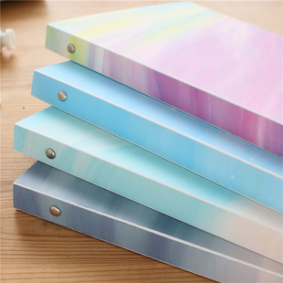 活页本苏铁时光原创-云雾之间 a5商务通用本可爱萌物32k计划本批