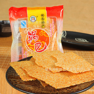 同乐人皖南特产原味非油炸品火锅 小米锅巴酥脆特香 独立包装