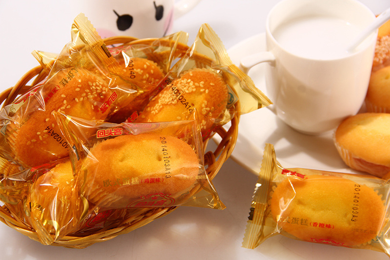 回头客欧式蛋糕 鸡蛋味 2500g 休闲食品 正品批发