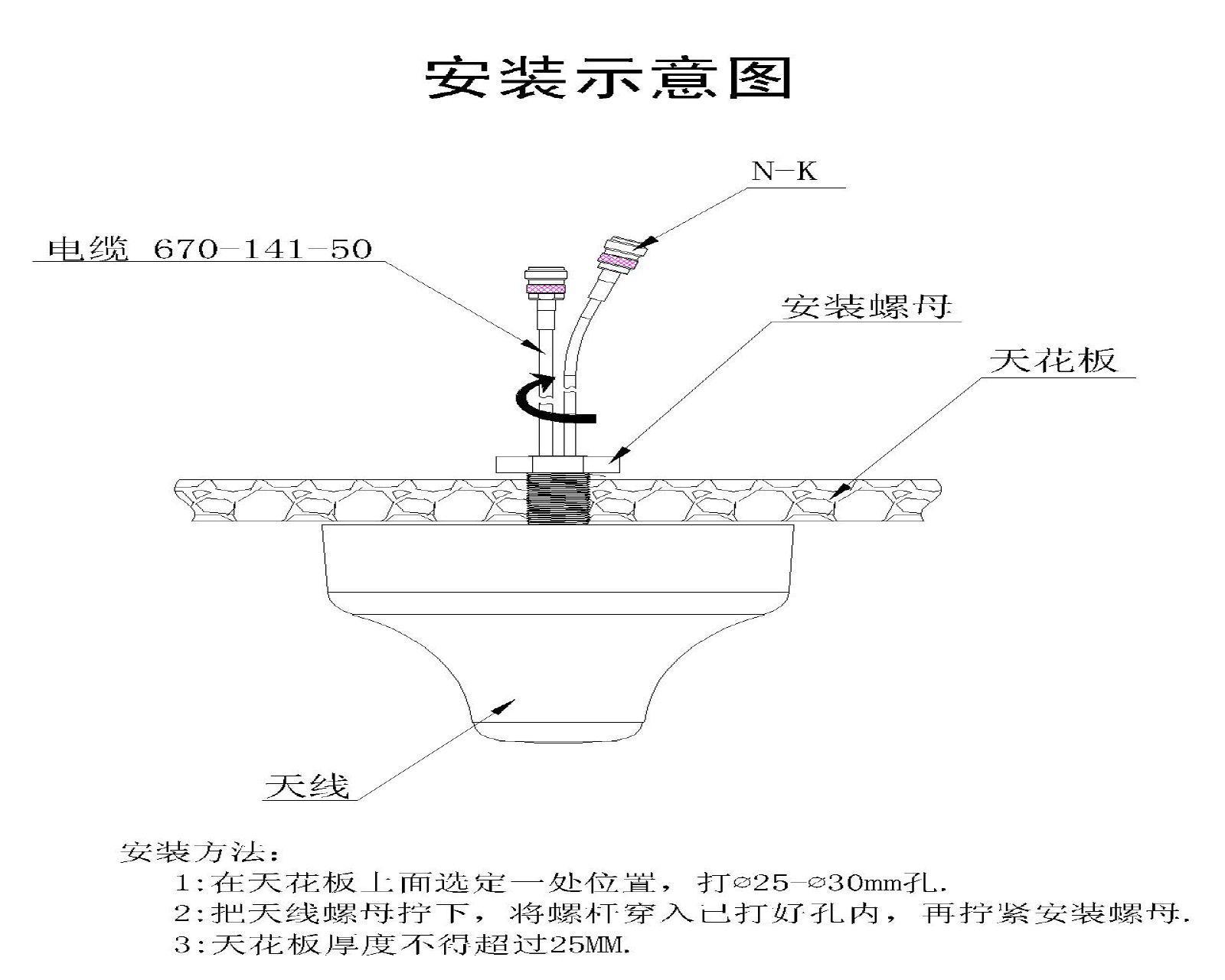 厂家专业生产 700-2700mhz lte双极化天线 吸顶天线 宽频天线