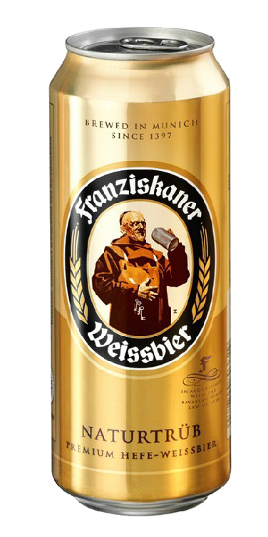 德国进口啤酒 franziskaner教士啤酒500ml听装